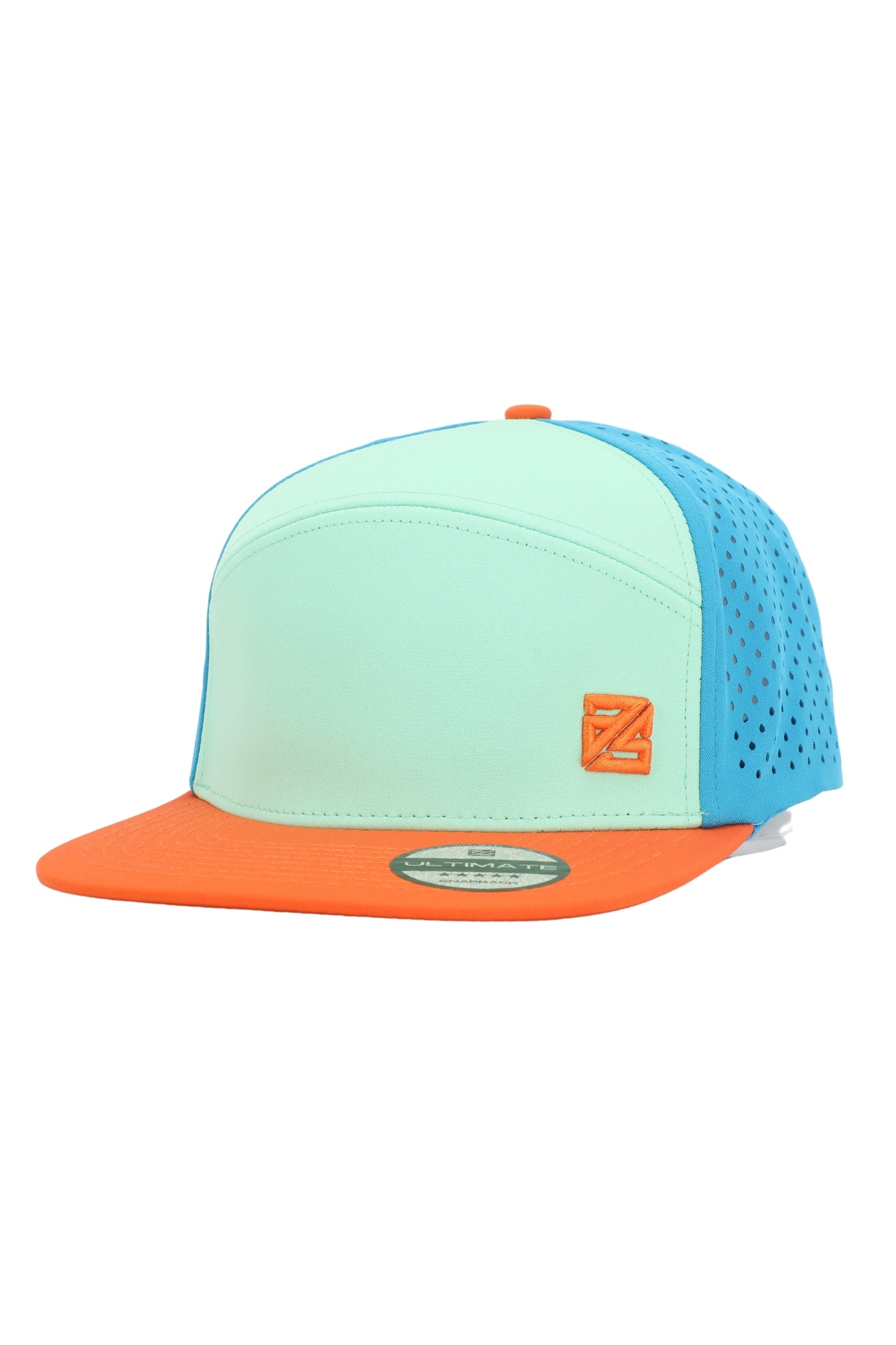 Snapback Mint - Sky - Orange - as ultimate - A. Stebner