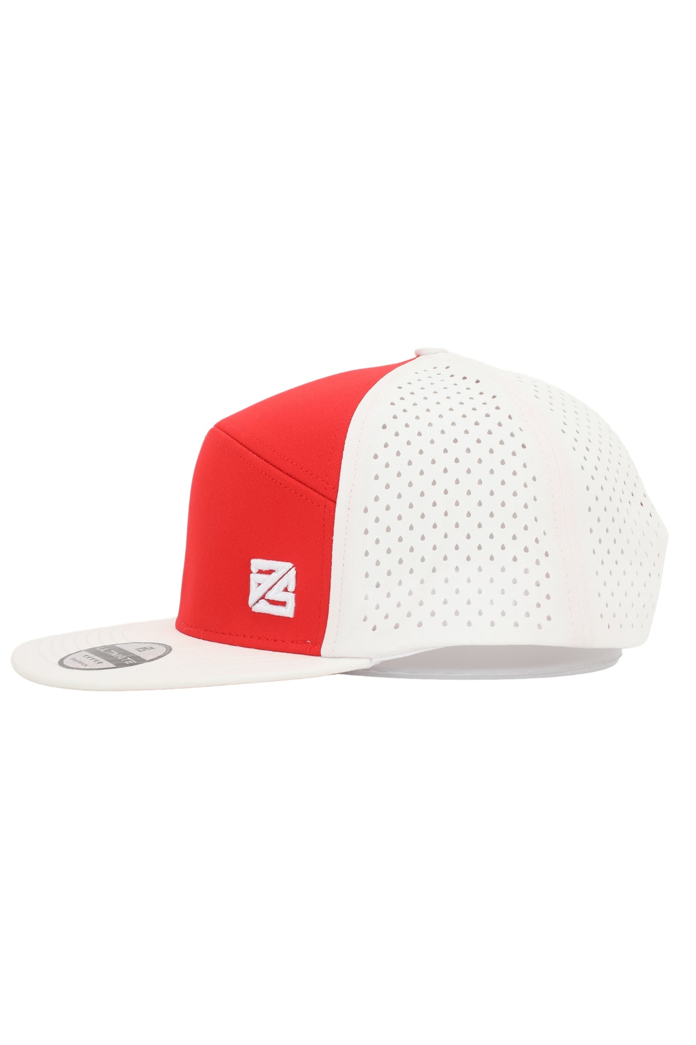 Snapback Rot - Weiß - as ultimate - A. Stebner
