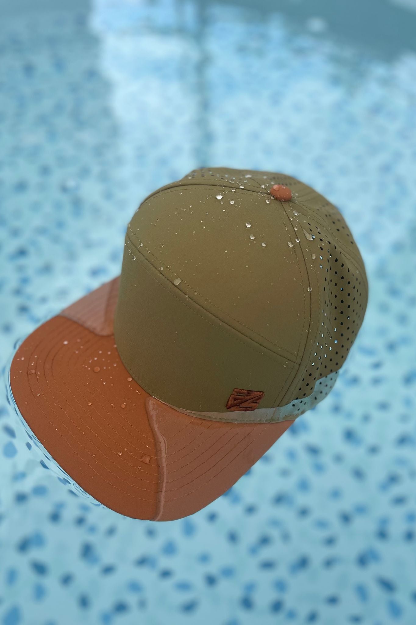 Snapback olive - braun - as ultimate - A. Stebner