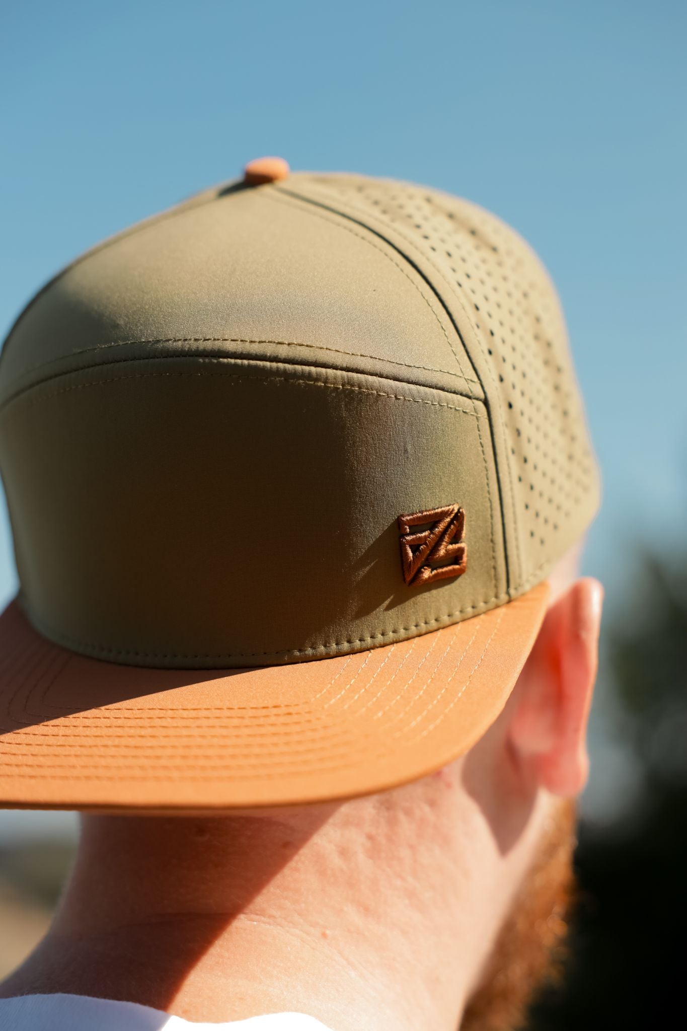 Snapback olive - braun - as ultimate - A. Stebner