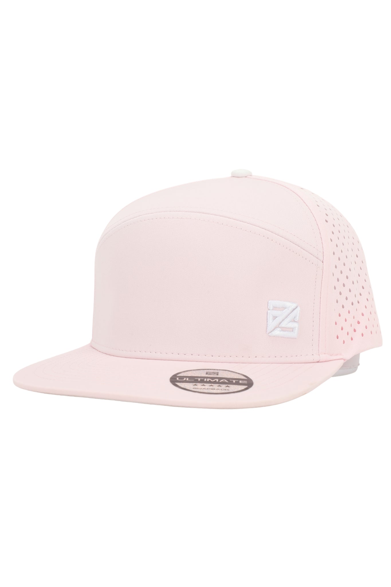 Snapback Hellrosa - Weiß - as ultimate - A. Stebner