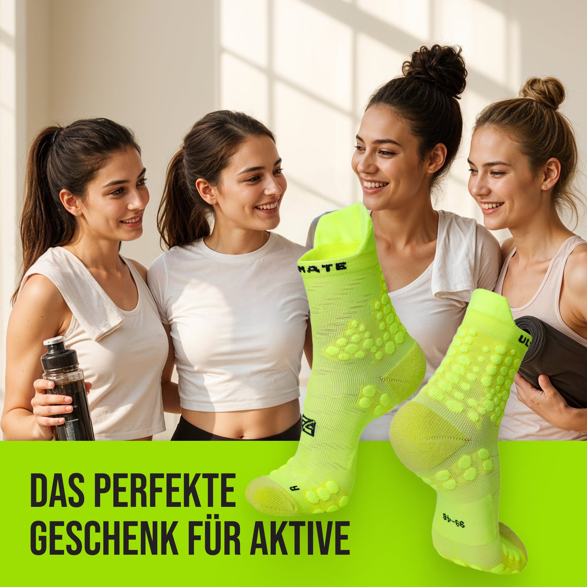 3 Paar - AS Ultimate Flow Neongelb - as ultimate - A. Stebner