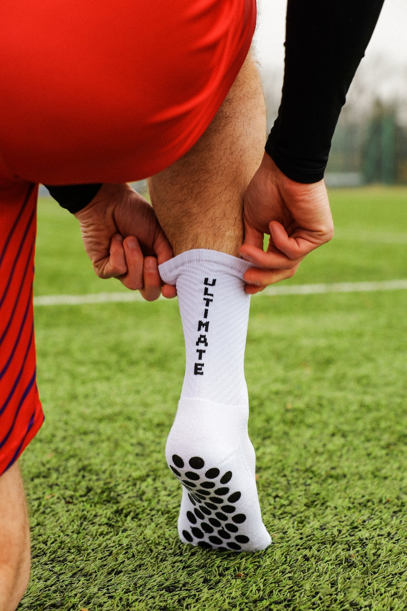 Gripsocken Standard + Ultralight+Shinpads - as ultimate - A. Stebner