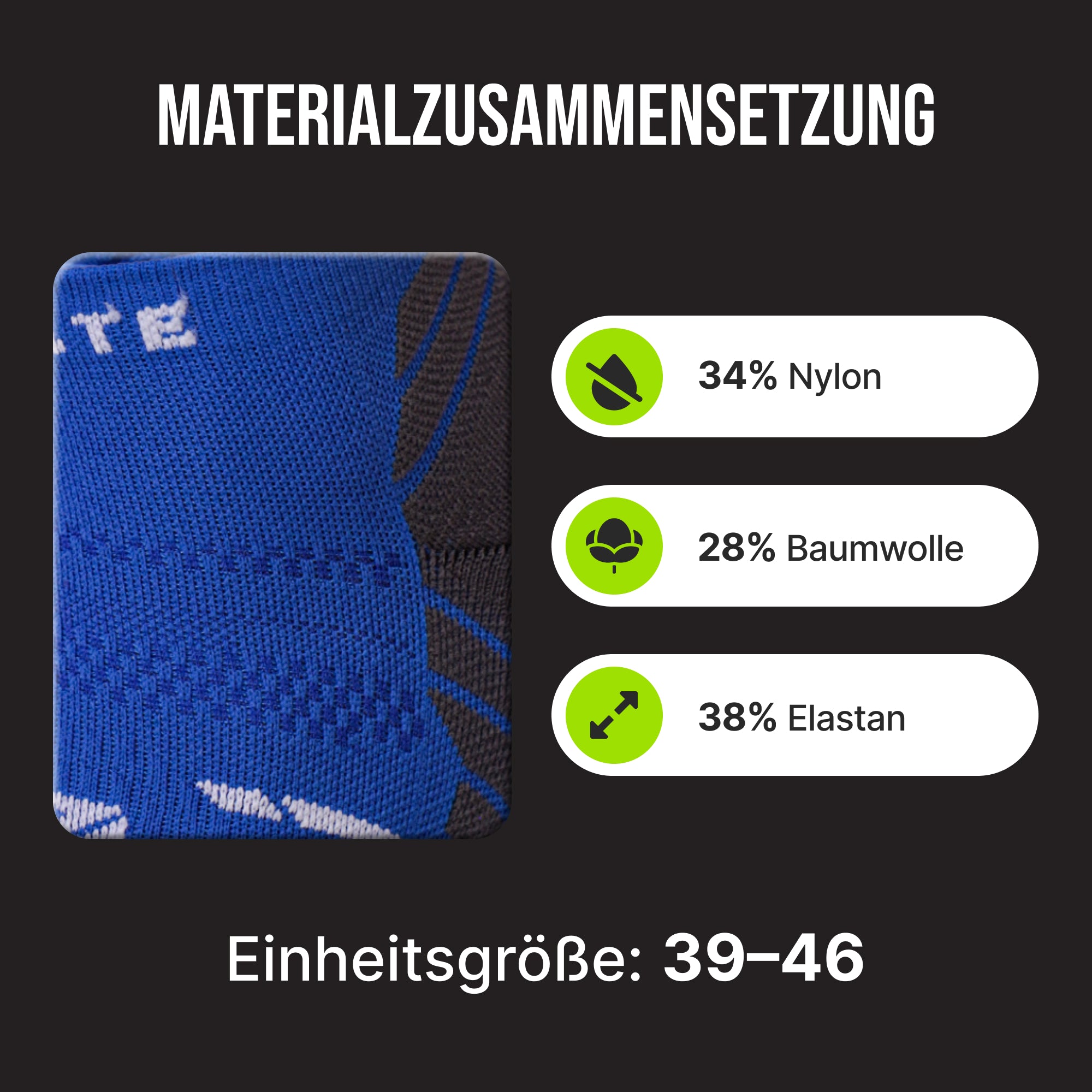 3 Paar - AS Ultimate Sprint Blau - as ultimate - A. Stebner