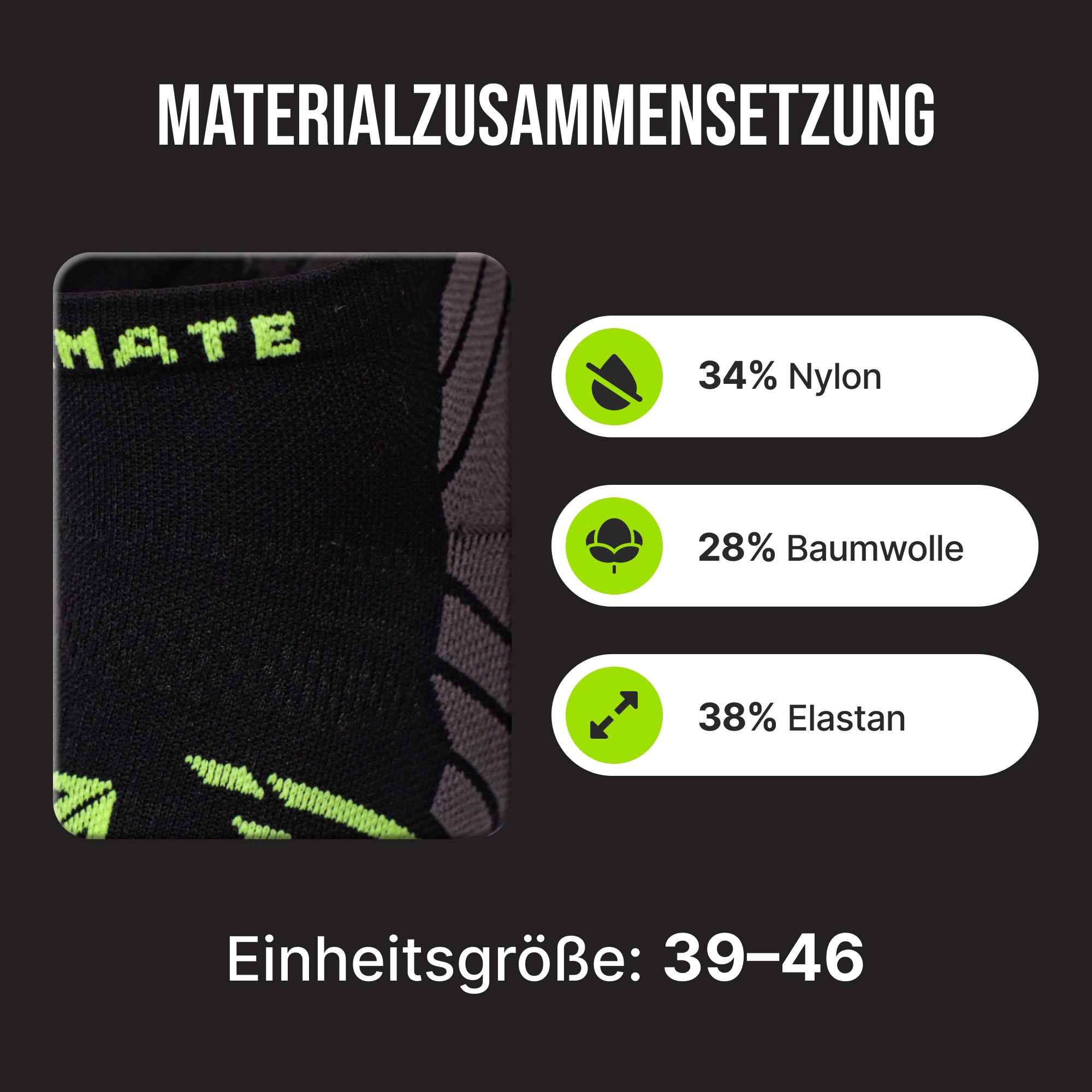3 Paar - AS Ultimate Sprint Schwarz - as ultimate - A. Stebner