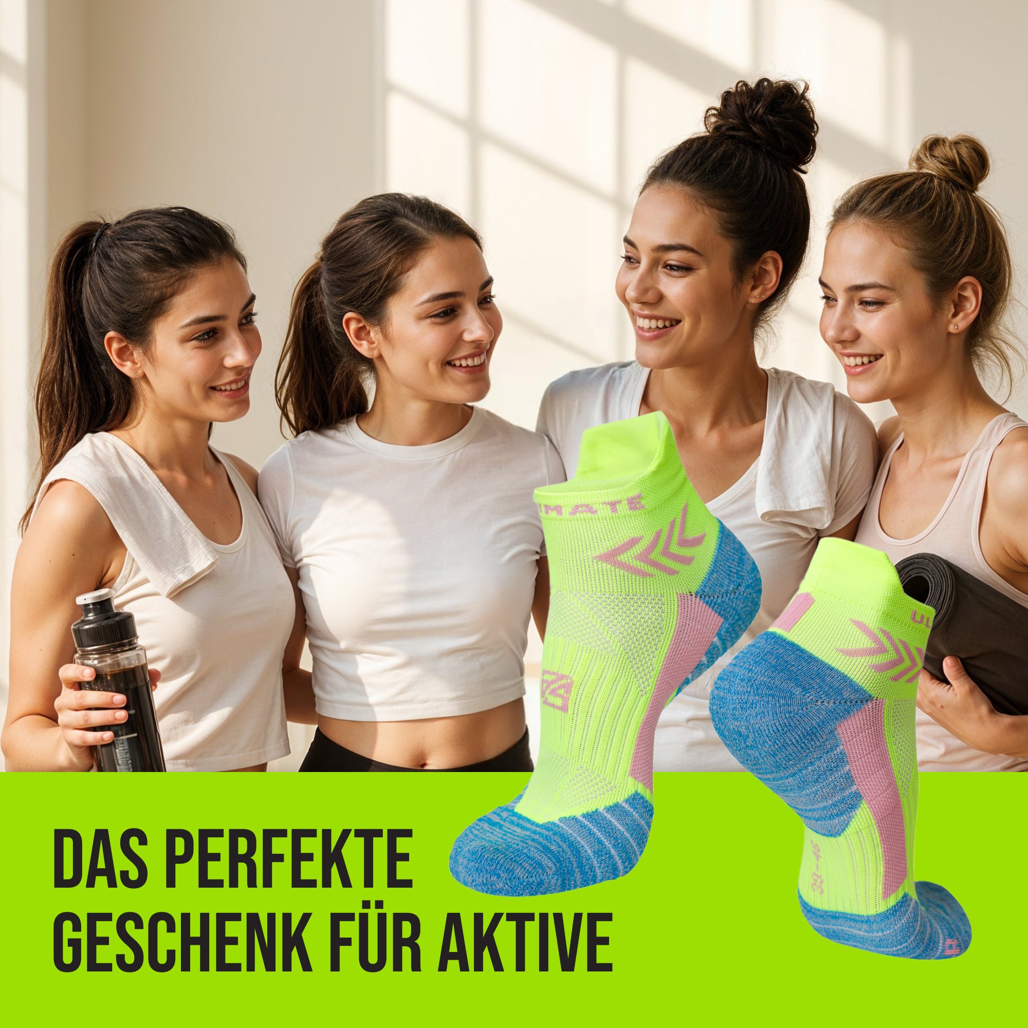3 Paar - AS Ultimate Pace Neongelb - as ultimate - A. Stebner